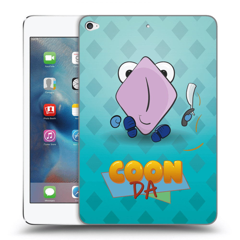 Picasee silikónový prehľadný obal pre Apple iPad mini 4 - COONDA holátko - světlá