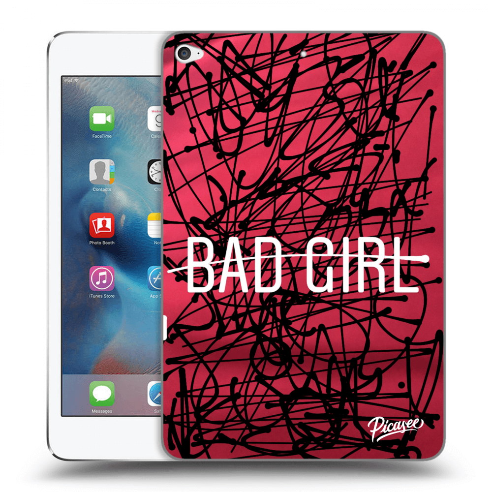 Picasee silikónový prehľadný obal pre Apple iPad mini 4 - Bad girl