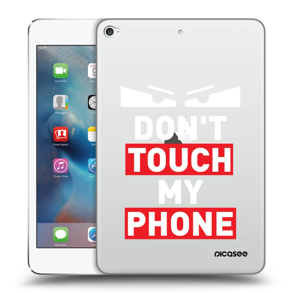 Picasee silikónový prehľadný obal pre Apple iPad mini 4 - Shadow Eye - Transparent