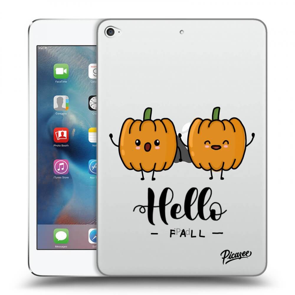 Picasee silikónový prehľadný obal pre Apple iPad mini 4 - Hallo Fall