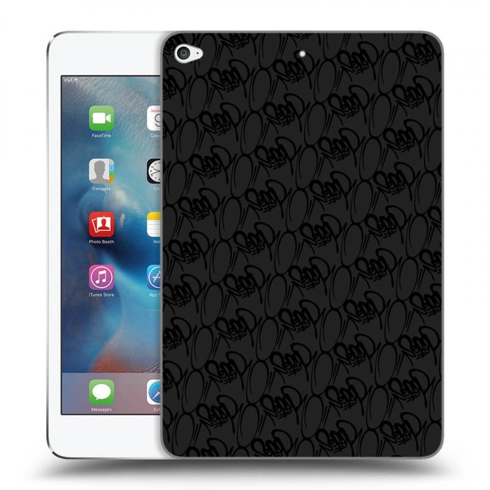 Picasee silikónový čierny obal pre Apple iPad mini 4 - Separ - Black On Black 2