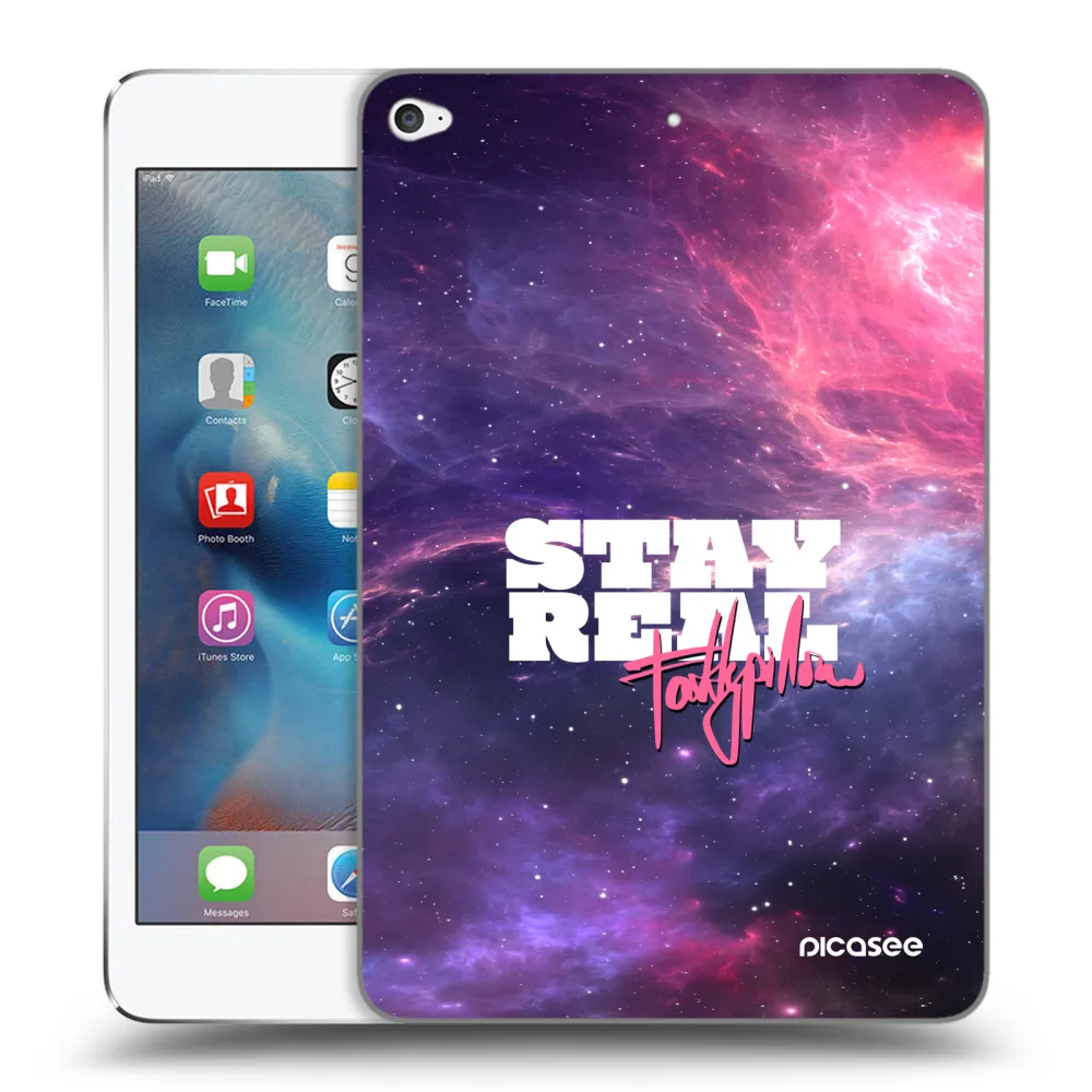 Picasee silikónový prehľadný obal pre Apple iPad mini 4 - Stay Real