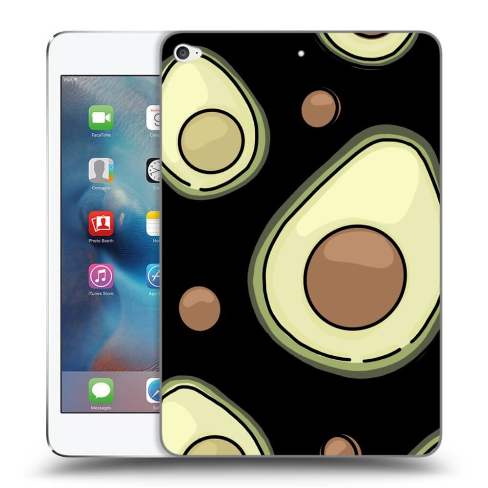 Picasee silikónový čierny obal pre Apple iPad mini 4 - Avocado