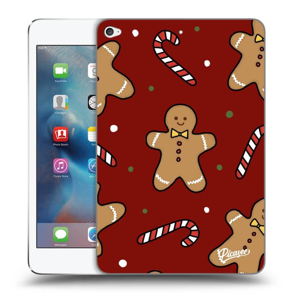 Picasee silikónový čierny obal pre Apple iPad mini 4 - Gingerbread 2