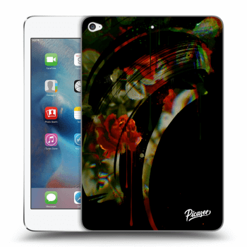 Picasee silikónový prehľadný obal pre Apple iPad mini 4 - Roses black