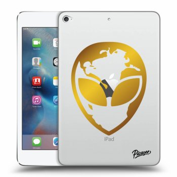 Obal pre Apple iPad mini 4 - EARTH - Gold Alien 3.0