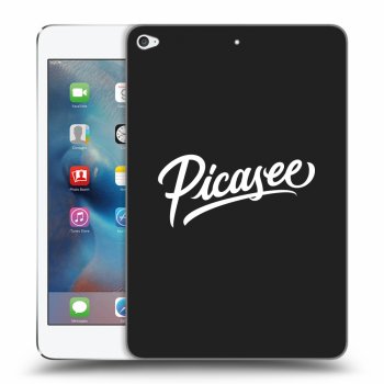 Picasee silikónový čierny obal pre Apple iPad mini 4 - Picasee - old logo - white