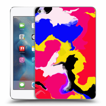 Picasee silikónový čierny obal pre Apple iPad mini 4 - Watercolor