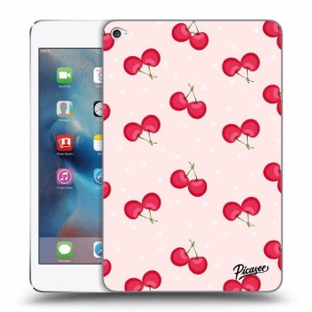 Picasee silikónový čierny obal pre Apple iPad mini 4 - Cherries