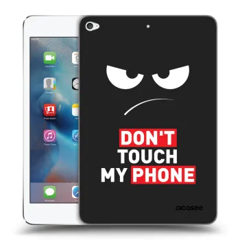 Picasee silikónový čierny obal pre Apple iPad mini 4 - Angry Eyes - Transparent