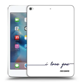 Obal pre Apple iPad mini 4 - Milujem ťa