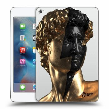 Picasee silikónový prehľadný obal pre Apple iPad mini 4 - Wildfire - Gold