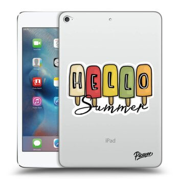 Picasee silikónový prehľadný obal pre Apple iPad mini 4 - Ice Cream