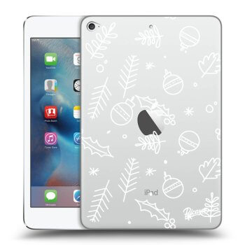 Picasee silikónový prehľadný obal pre Apple iPad mini 4 - Mistletoe