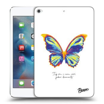 Picasee silikónový čierny obal pre Apple iPad mini 4 - Diamanty White