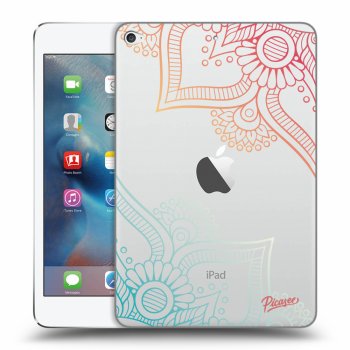 Picasee silikónový prehľadný obal pre Apple iPad mini 4 - Flowers pattern