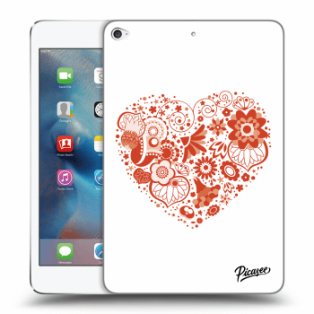 Picasee silikónový čierny obal pre Apple iPad mini 4 - Big heart