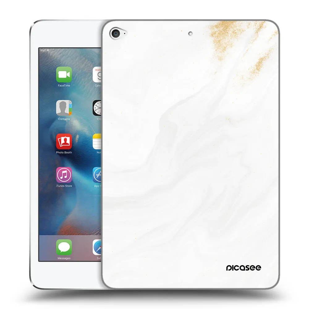 Picasee silikónový prehľadný obal pre Apple iPad mini 4 - White