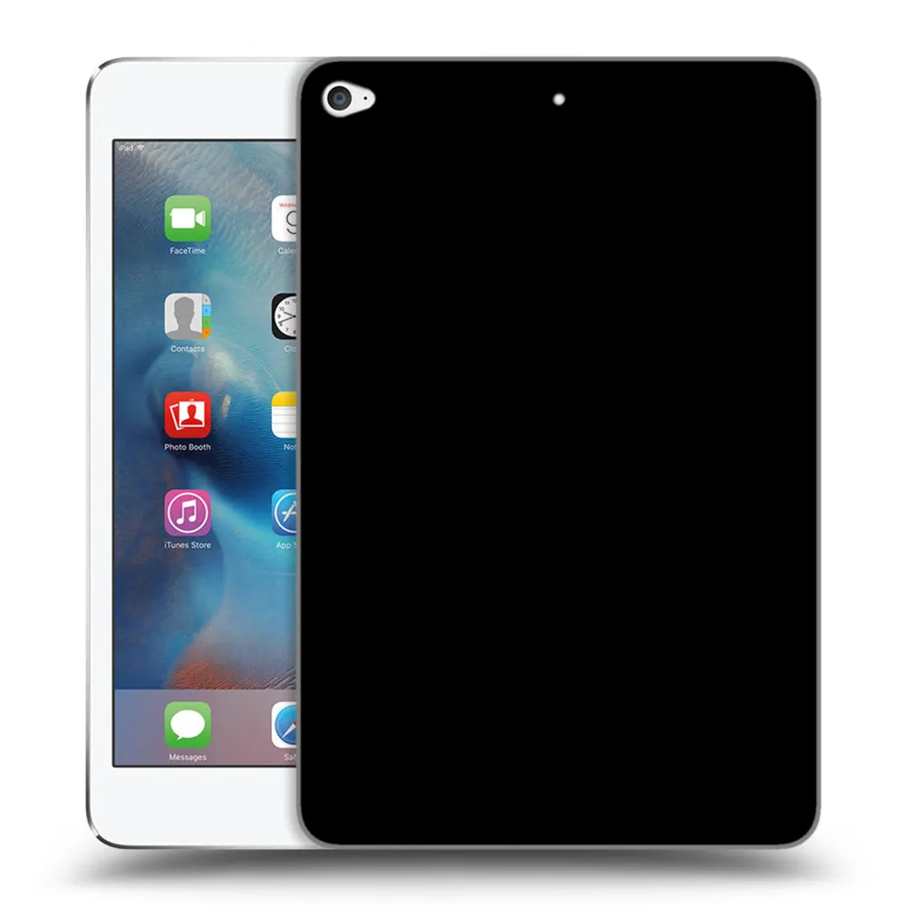 Picasee silikónový čierny obal pre Apple iPad mini 4 - Picasee - new logo - black