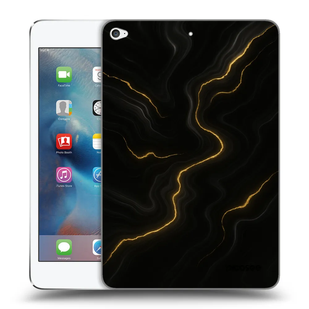 Picasee silikónový prehľadný obal pre Apple iPad mini 4 - Thunder