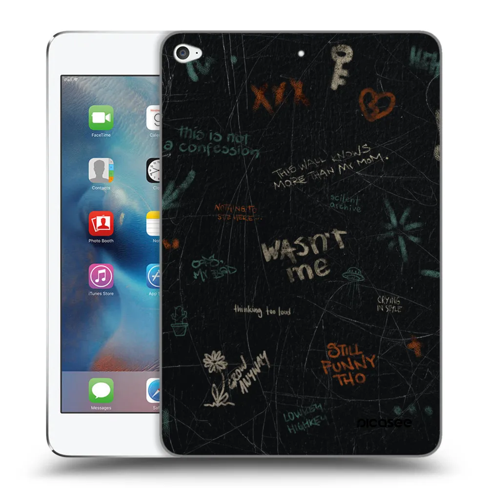 Silikónový prehľadný obal pre Apple iPad mini 4 - CONFESSION