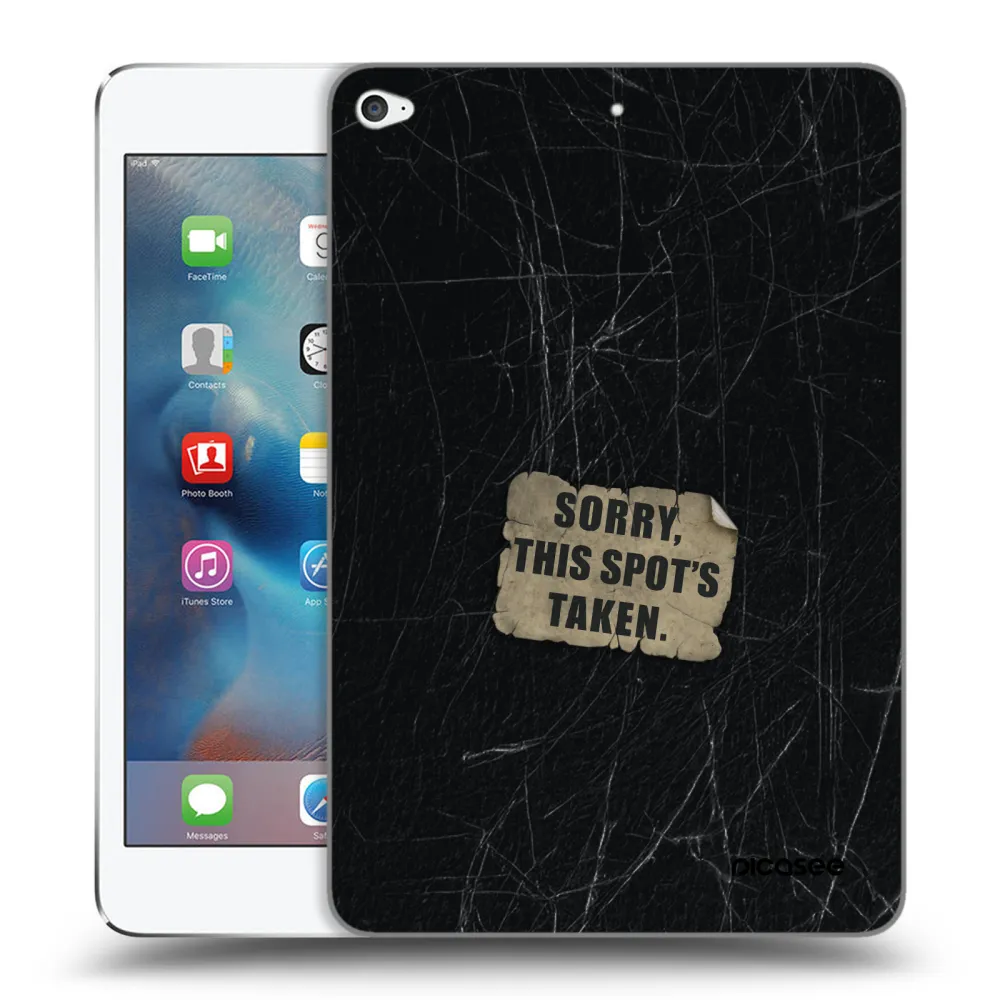Silikónový prehľadný obal pre Apple iPad mini 4 - SORRY