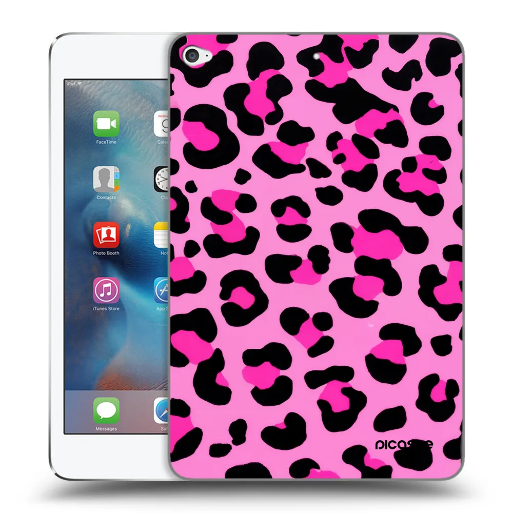 Silikónový prehľadný obal pre Apple iPad mini 4 - Pink Tiger