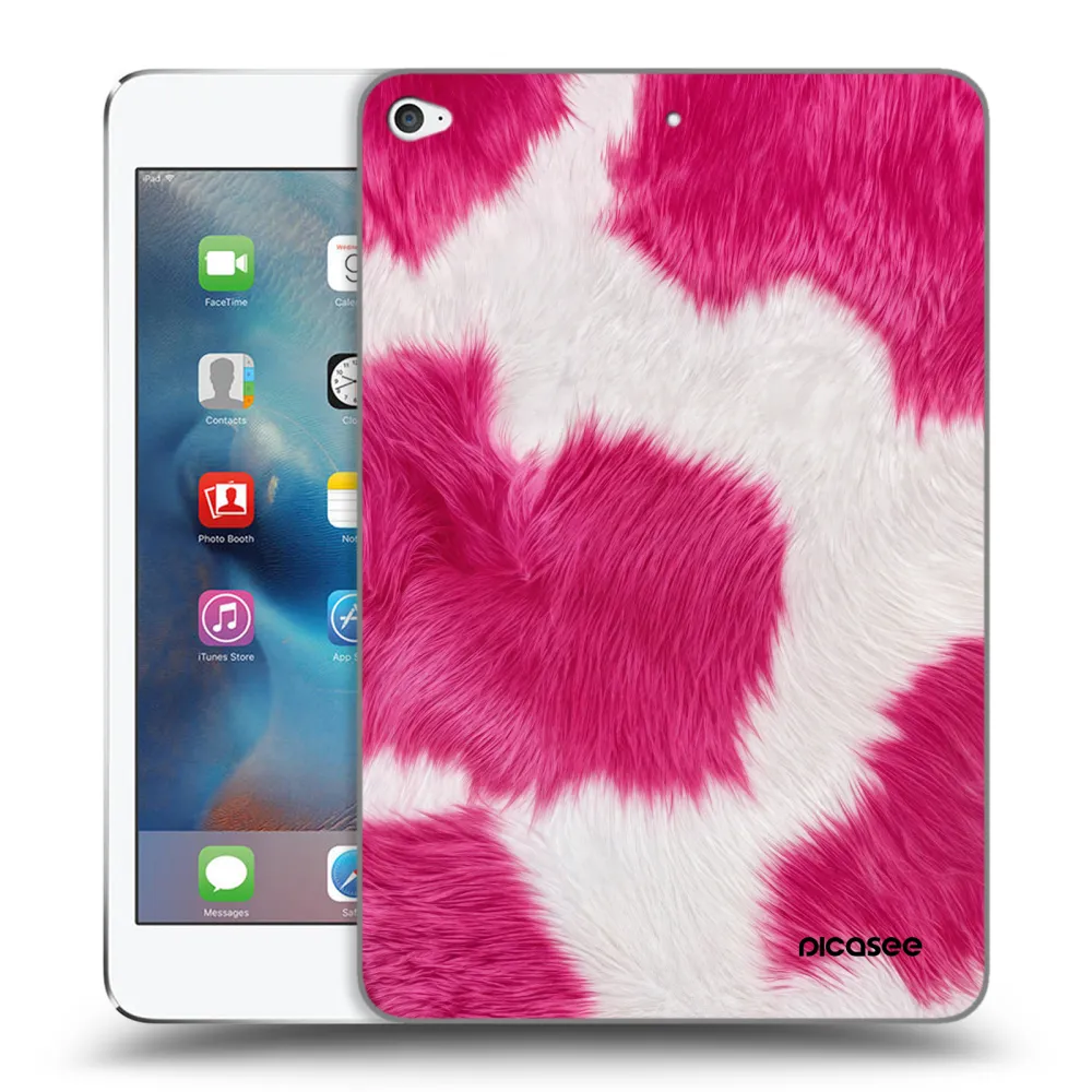Picasee silikónový prehľadný obal pre Apple iPad mini 4 - Pink Moo