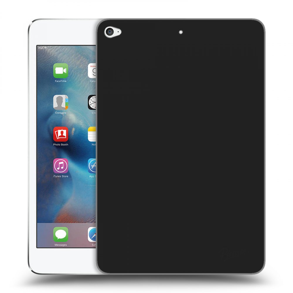 Picasee silikónový čierny obal pre Apple iPad mini 4 - Clear