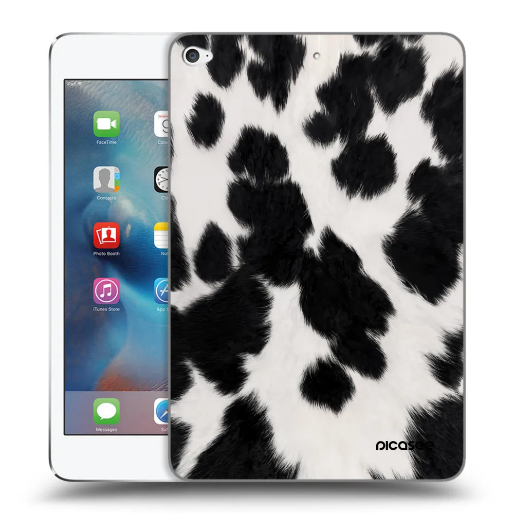 Picasee silikónový prehľadný obal pre Apple iPad mini 4 - Black Moo