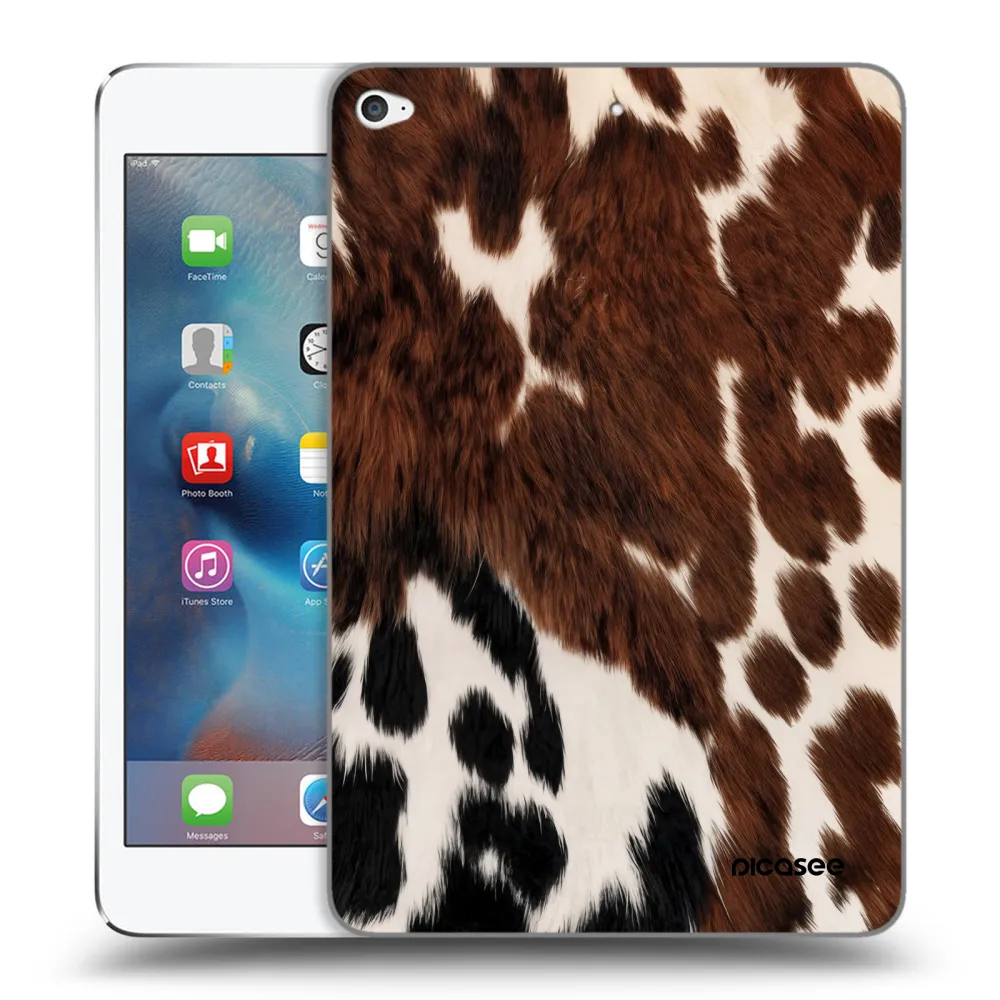 Silikónový prehľadný obal pre Apple iPad mini 4 - Rust