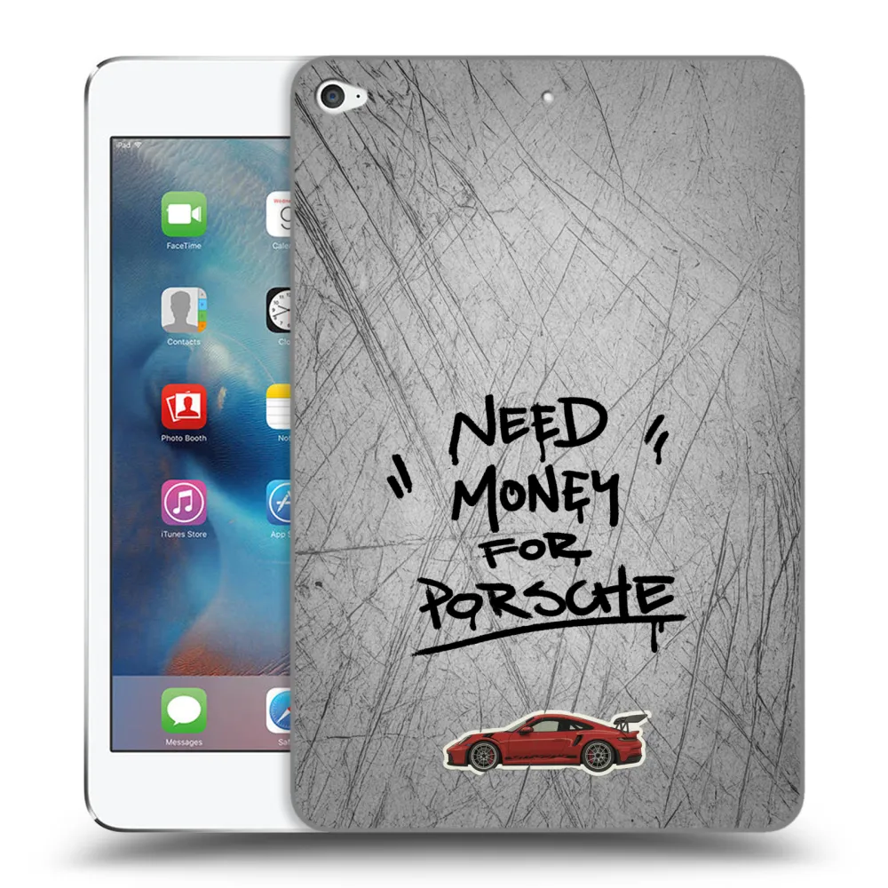 Silikónový prehľadný obal pre Apple iPad mini 4 - Grey Drift