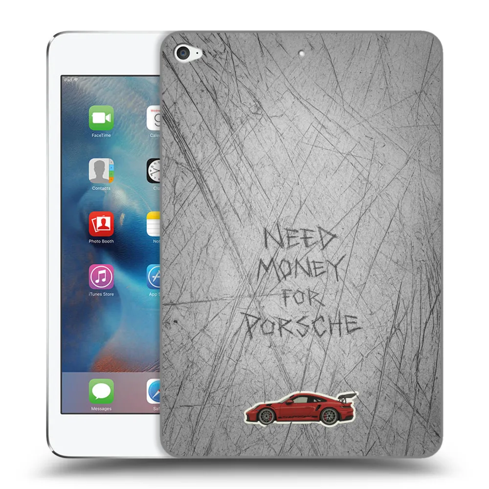 Silikónový prehľadný obal pre Apple iPad mini 4 - Garage Scratch