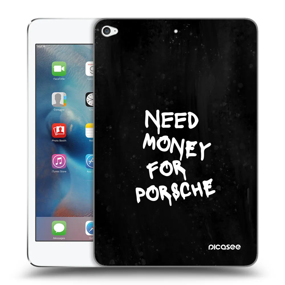 Picasee silikónový prehľadný obal pre Apple iPad mini 4 - Black Dollar