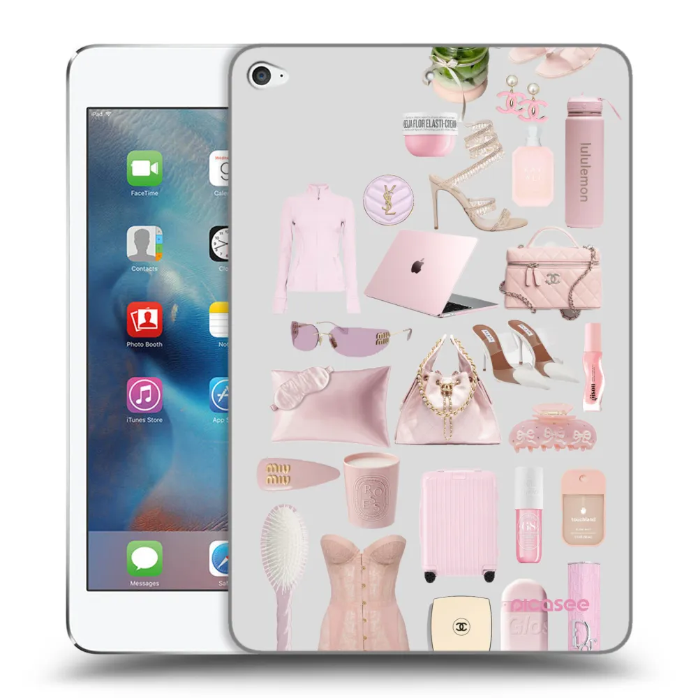 Picasee silikónový prehľadný obal pre Apple iPad mini 4 - Glam Babe