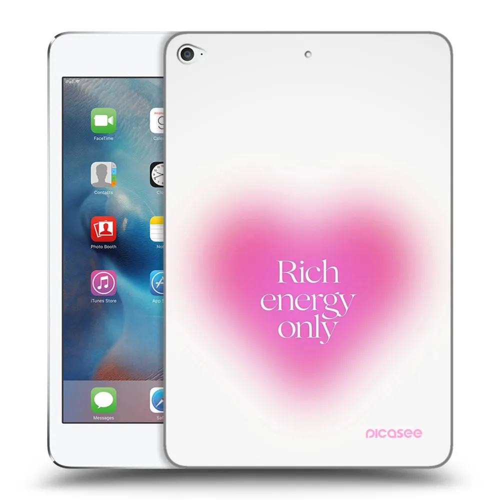 Picasee silikónový prehľadný obal pre Apple iPad mini 4 - Rich Energy