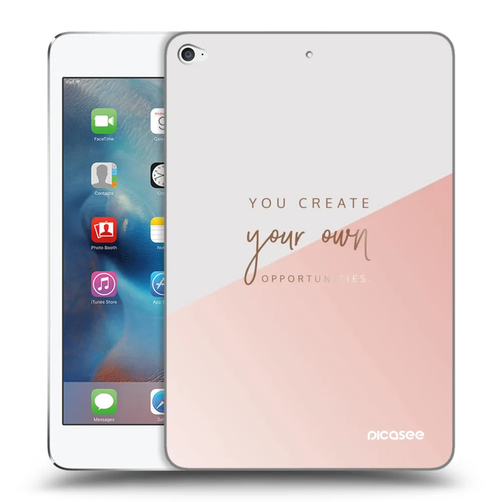 Picasee silikónový prehľadný obal pre Apple iPad mini 4 - Vytvor si svoju vlastnú príležitosť