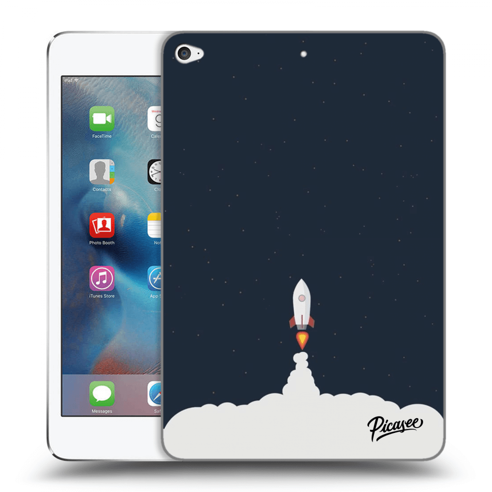 Picasee silikónový čierny obal pre Apple iPad mini 4 - Astronaut 2