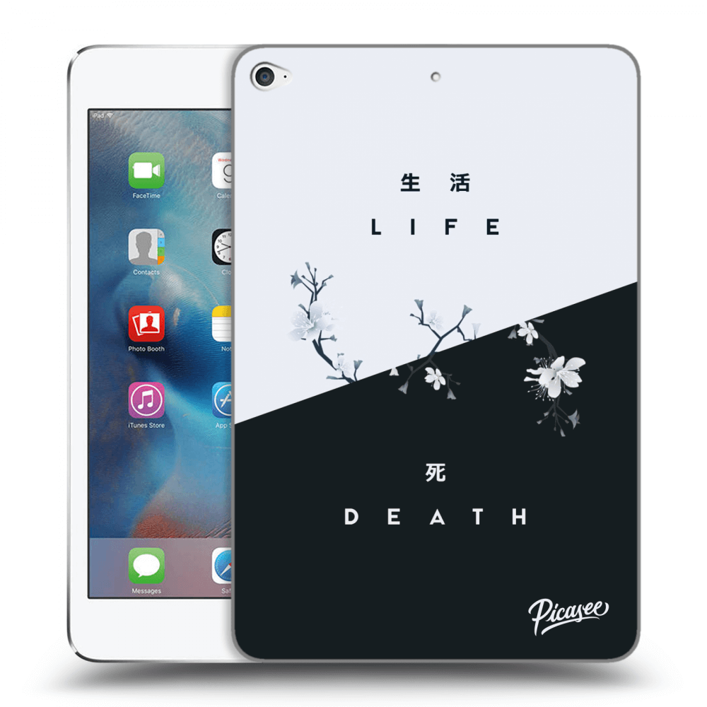 Picasee silikónový čierny obal pre Apple iPad mini 4 - Life - Death