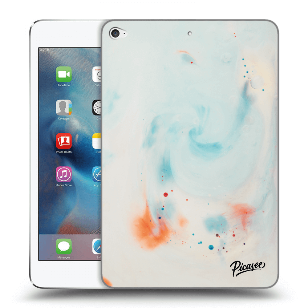 Picasee silikónový čierny obal pre Apple iPad mini 4 - Splash
