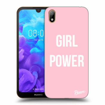 Picasee silikónový čierny obal pre Huawei Y5 2019 - Girl power
