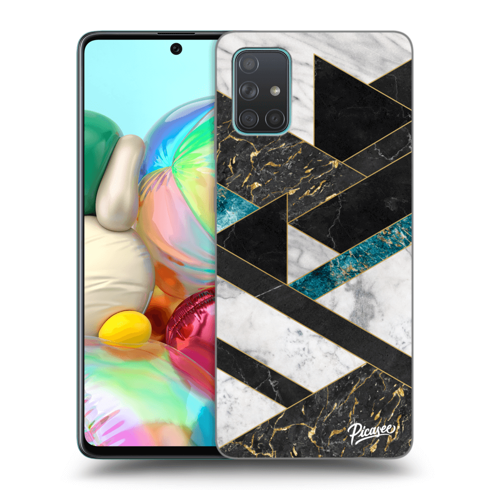 Picasee ULTIMATE CASE pro Samsung Galaxy A71 A715F - Dark geometry