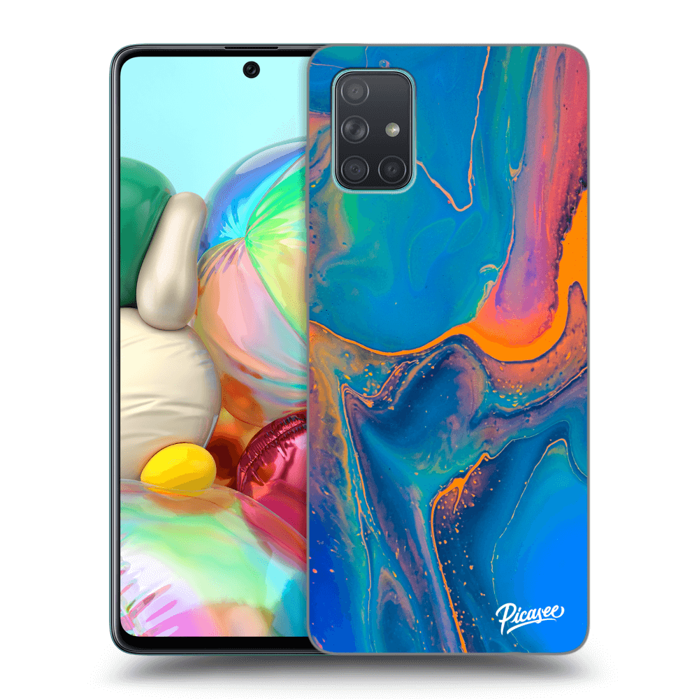 Picasee ULTIMATE CASE pro Samsung Galaxy A71 A715F - Rainbow