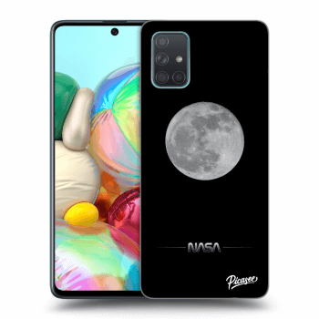 Picasee silikónový prehľadný obal pre Samsung Galaxy A71 A715F - Moon Minimal