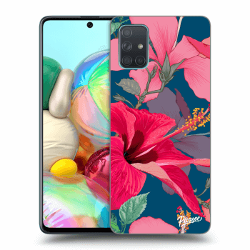 Picasee ULTIMATE CASE pro Samsung Galaxy A71 A715F - Hibiscus