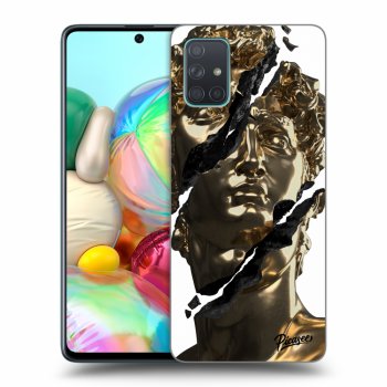 Picasee ULTIMATE CASE pro Samsung Galaxy A71 A715F - Golder