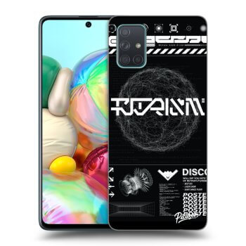Obal pre Samsung Galaxy A71 A715F - BLACK DISCO