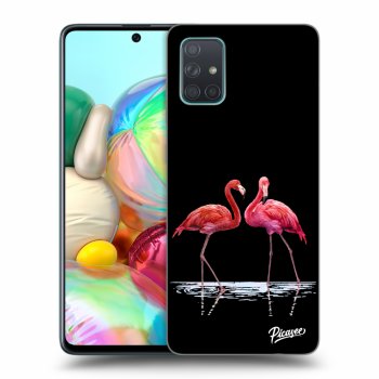 Obal pre Samsung Galaxy A71 A715F - Flamingos couple
