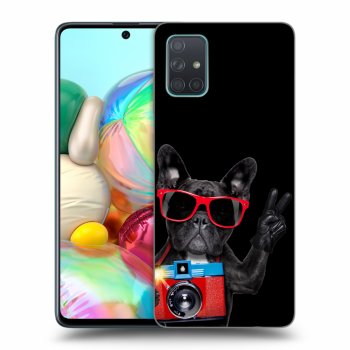 Obal pre Samsung Galaxy A71 A715F - French Bulldog