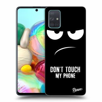 Picasee ULTIMATE CASE pro Samsung Galaxy A71 A715F - Don't Touch My Phone